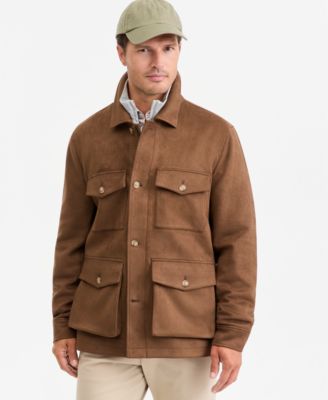 Men's Faux-Suede Jacket