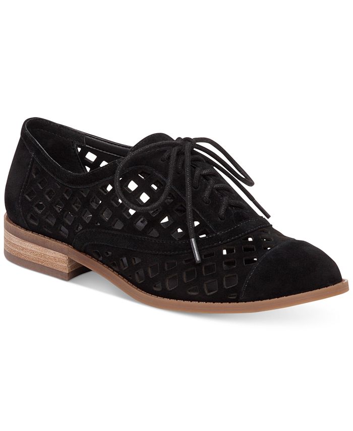 Cutout oxfords top