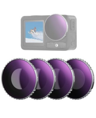 FL-B04 Camera Lens Filter with ND8, ND16, ND32 for select DJI Osmo Action models