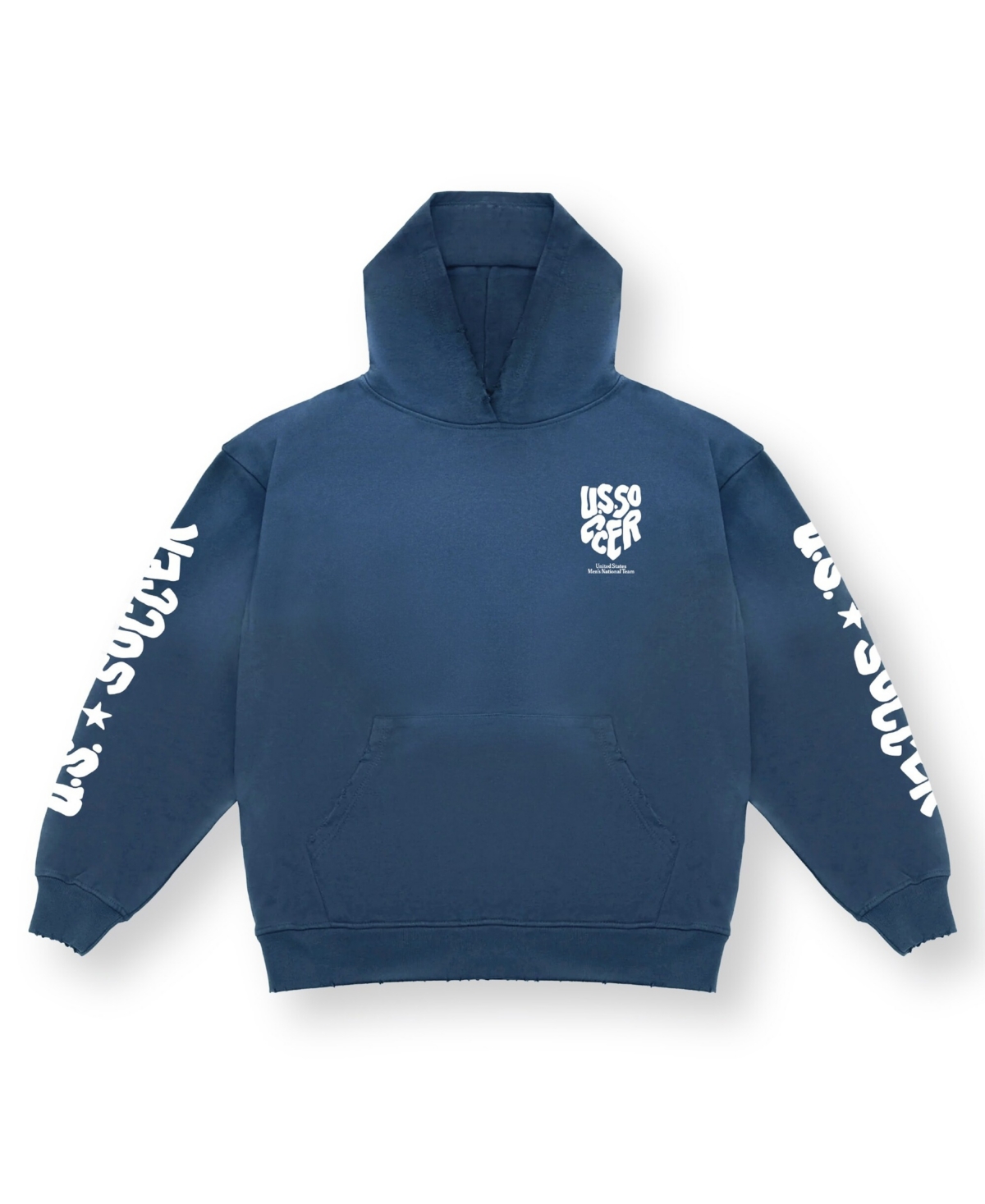 Uscape Apparel Men's and Women's Navy Usmnt Oversized Celebrate Hoodie
