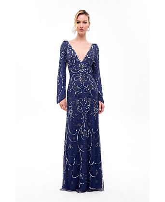 fancy holiday dresses LFEOOST Christmas for Women 2023 Long Sleeve Fluffy V Neck Sexy Dress Elegant Flowy Outfits Party Midi Dress at Amazon Women's Clothing store It will add a different atmosphere with its fluffy look Top Picks of Holiday Dresses