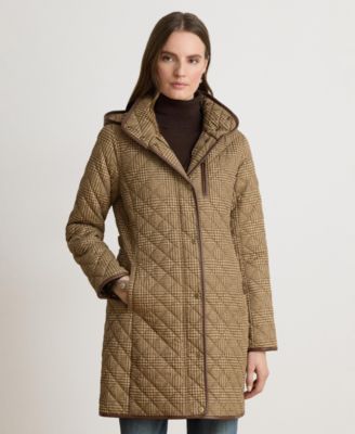 Women's Hooded Quilted Coat