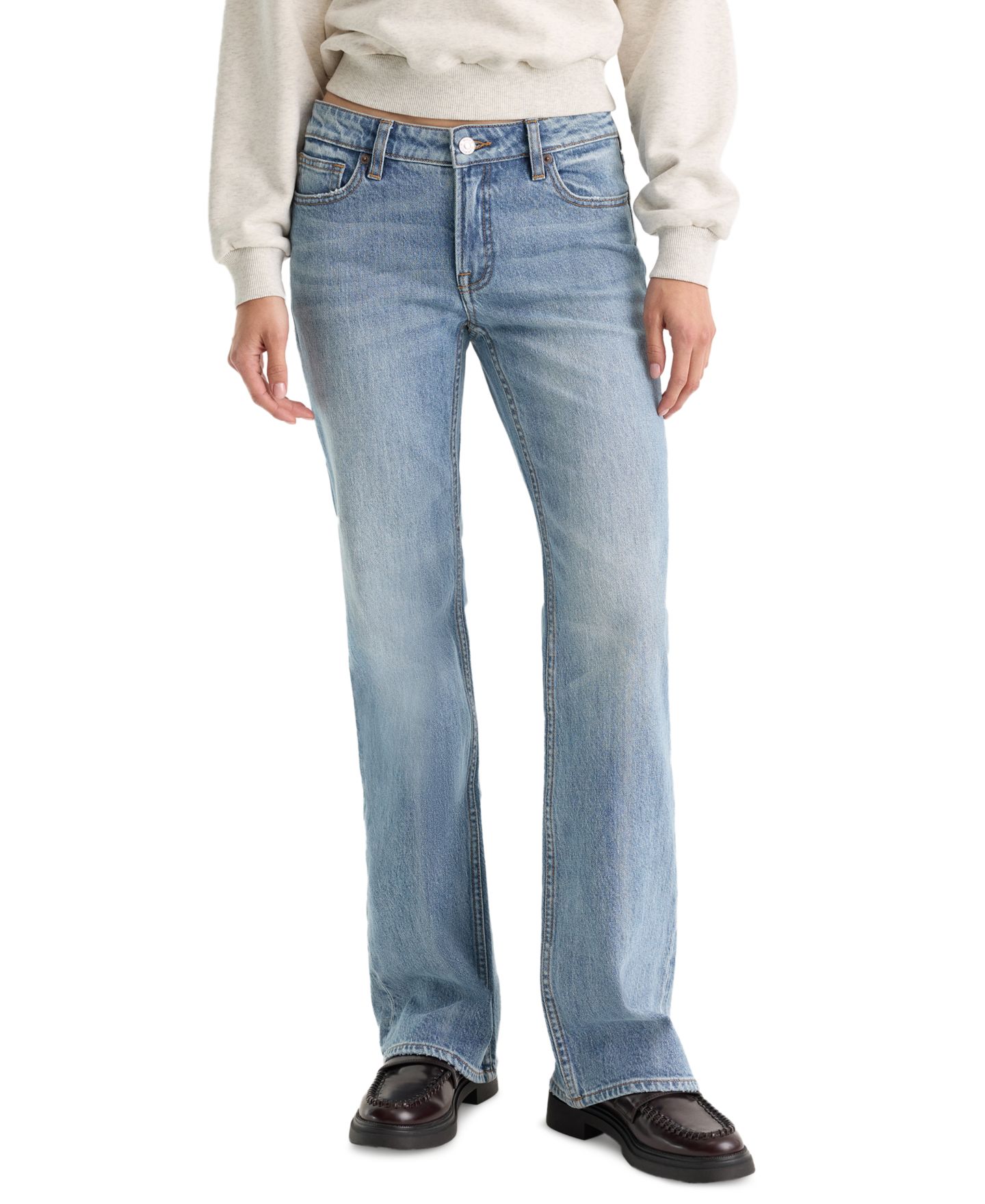 Женские джинсы Good American Vintage Slouchy Low Loose, цвет: Mesa — фото 1