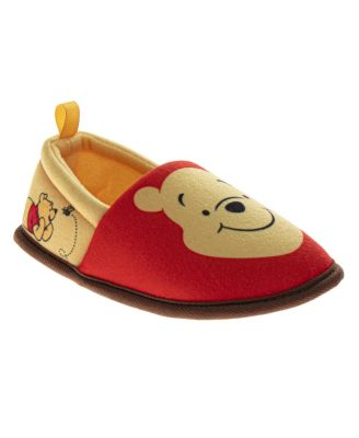 Winnie the Pooh Kids 3 - 11 Slippers Plush, Warm, and Soft House Shoes