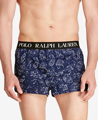 Polo Ralph Lauren Slim Fit Woven Boxers - Underwear & Undershirts - Men ...