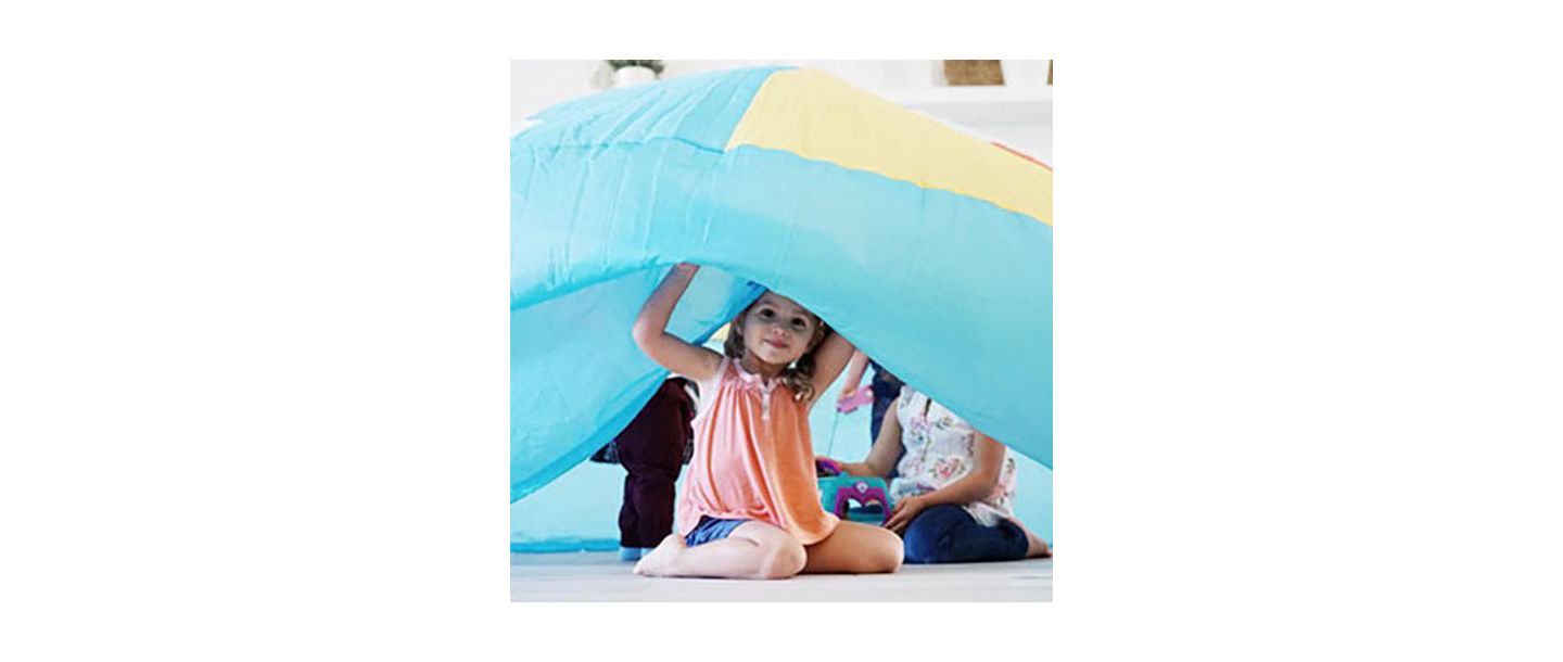 Детская игрушка AirFort Inflatable Fort for Kids, Builds in 30 Sec, Play Tent Age 3+, цвет: Синий — фото 4