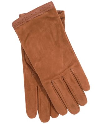 Wing Tip Leather Gloves