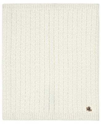 Herringbone Funnel Scarf