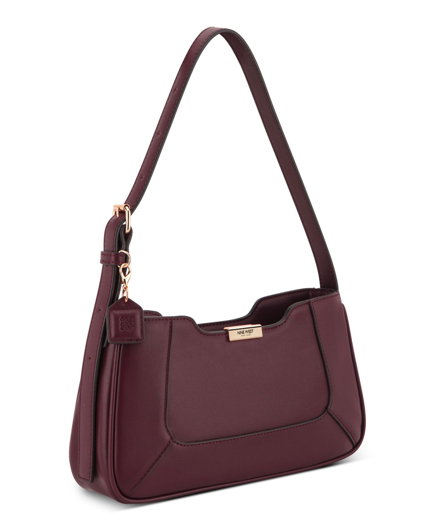 Женская сумка Nine West Marly Small Shoulder Handbag, цвет: Boysenberry — фото 3
