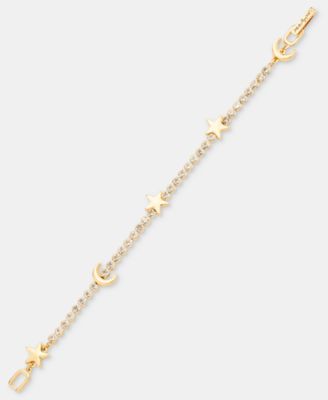 Crystal Star & Moon Flex Bracelet