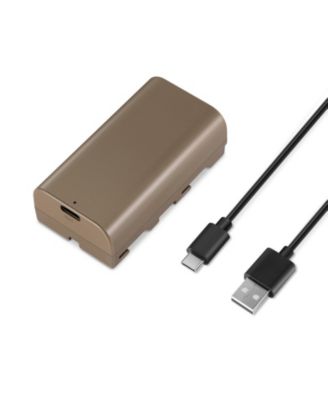 NP-F550 LED Video Light with 3500mAh, Type C for Sony NP-F-series devices
