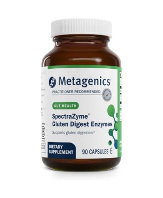 SpectraZyme Gluten Digest Enzymes - Helps Break Down Gluten Proteins - Supports Gut Health, Bloating and Gas Relief - 90 Capsules