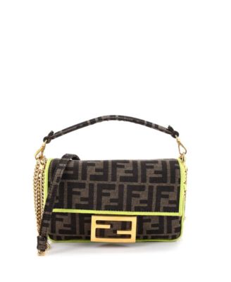 Mini Baguette NM Bag Zucca Canvas