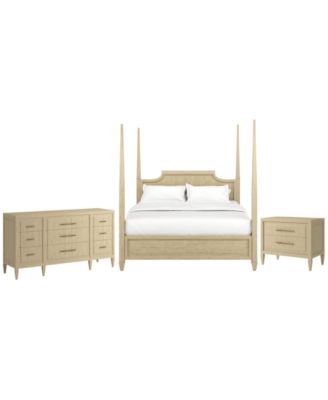 Eave 3-Piece King Panel Bedroom Set (Bed, Dresser & Nightstand)