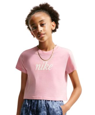 Girls' 7-16 Sportswear Cropped Short-Sleeve T-Shirt