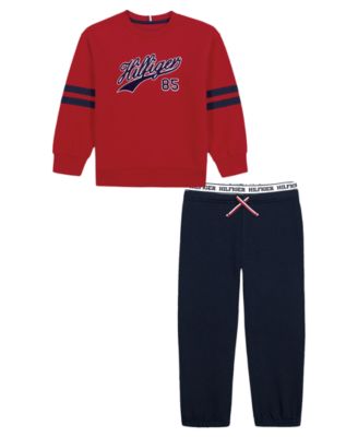 Toddler Boys' 2T-5T Long-Sleeve Sweatshirt and Joggers, 2-Piece Set