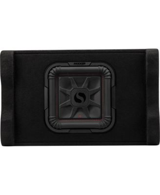10" Powered Down-Firing Subwoofer Enclosure Built-In Amplifier Bass System - 53PL7TDF10