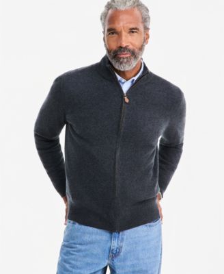 Men's Full-Zip Cashmere Sweater