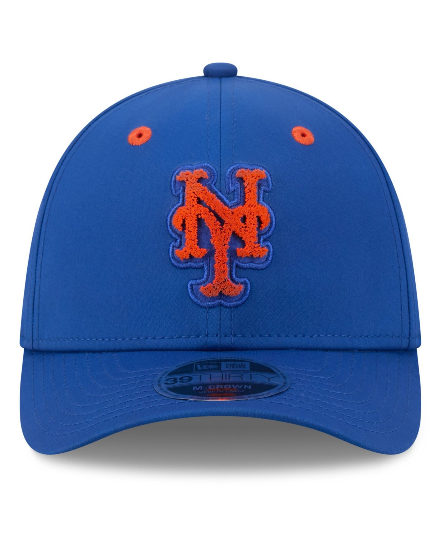 Мужская кепка New Era Royal New York Mets 2026 MLB All-Star Game Workout 39THIRTY M-Crown Flex Hat — фото 2