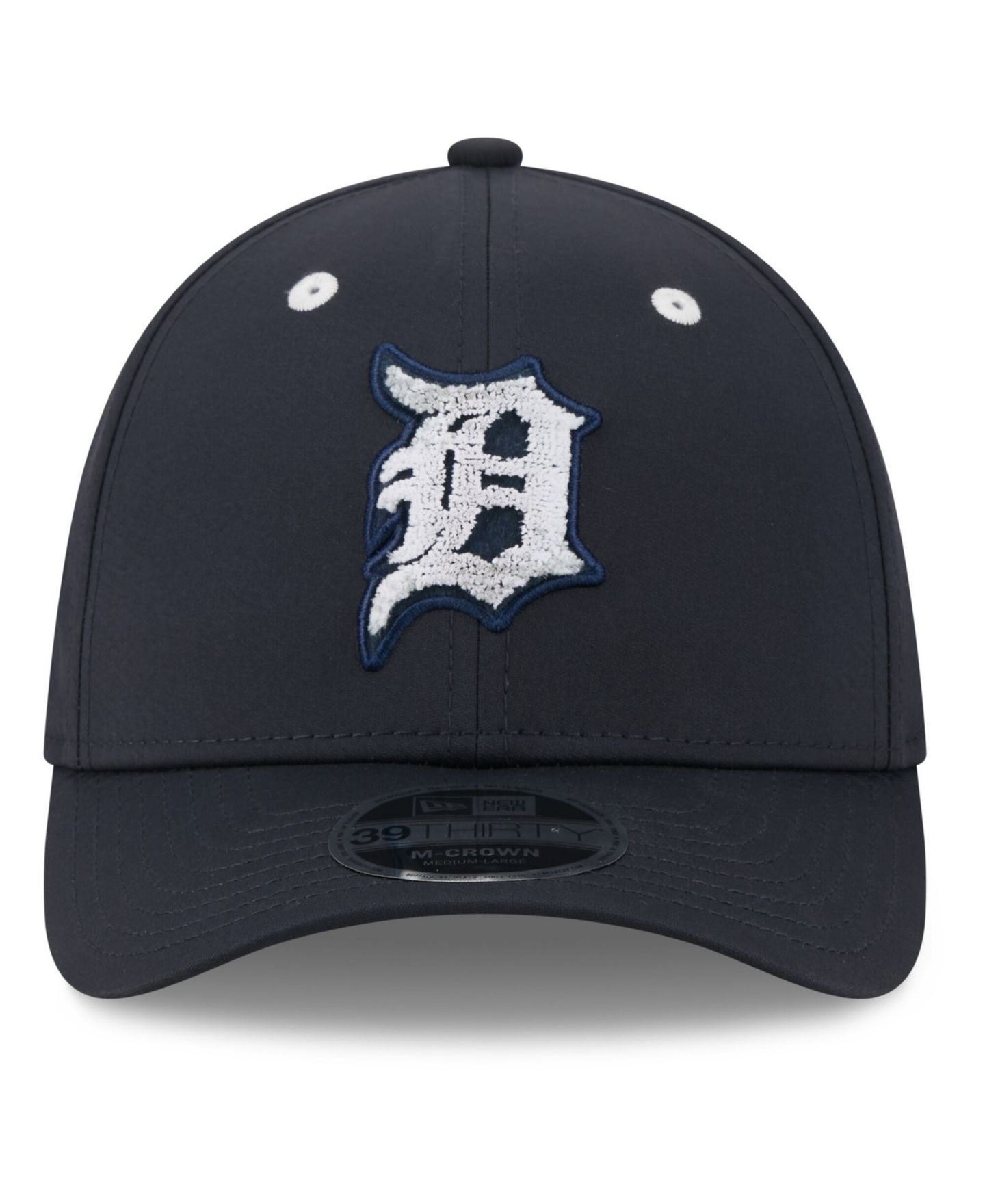 Мужская кепка New Era Navy Detroit Tigers 2026 MLB All-Star Game Workout 39THIRTY M-Crown Flex Hat — фото 2