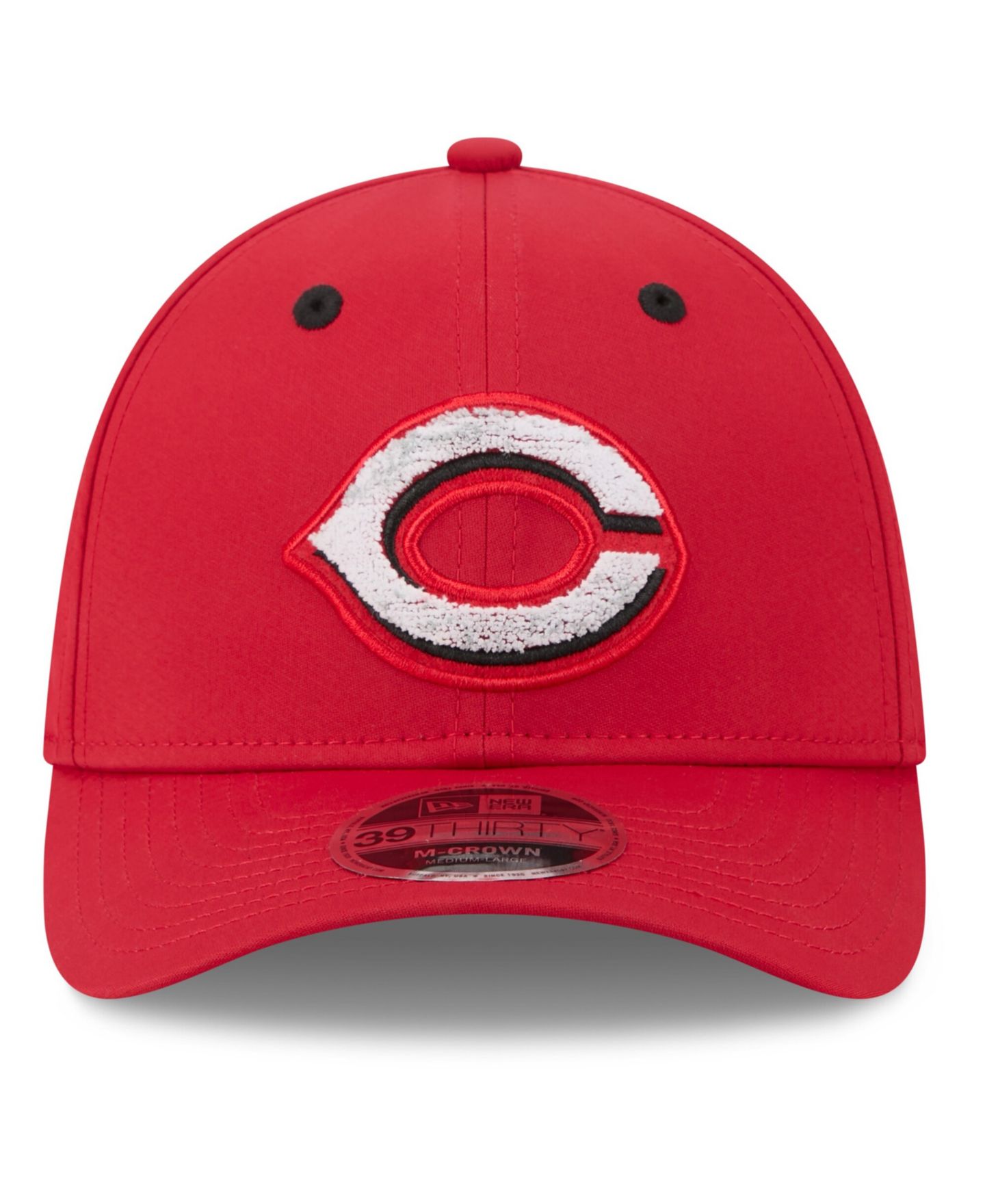 Мужская кепка New Era Red Cincinnati Reds 2026 MLB All-Star Game Workout 39THIRTY M-Crown Flex Hat — фото 2