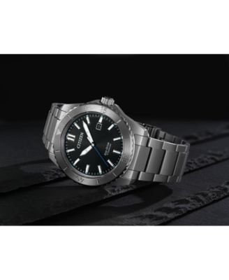 Citizen Eco-Drive Men's Brycen Super Titanium Bracelet Watch 41mm