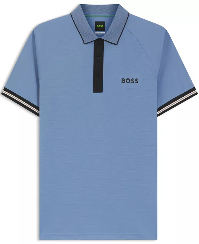 Men's Moisture Management Slim-Fit Polo Shirt - thumbnail 2