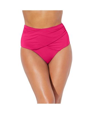Women's High Waist Twist Swim Brief