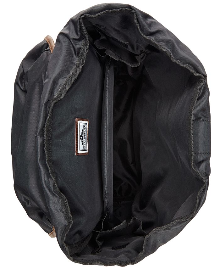 Steve madden plaid backpack online