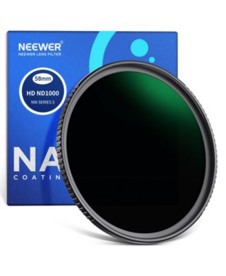 ND1000 Camera Lens Filter with ND1000 for Photography and Video