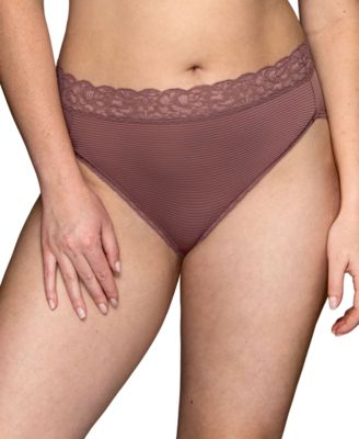 Women's Flattering Lace Hi-Cut Panty Underwear 13280, extended sizes available