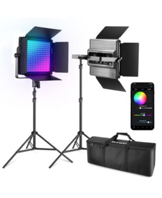 RGB1200 LED Video Light with 60W, 22000Lux, CRI97 for Photography and Video