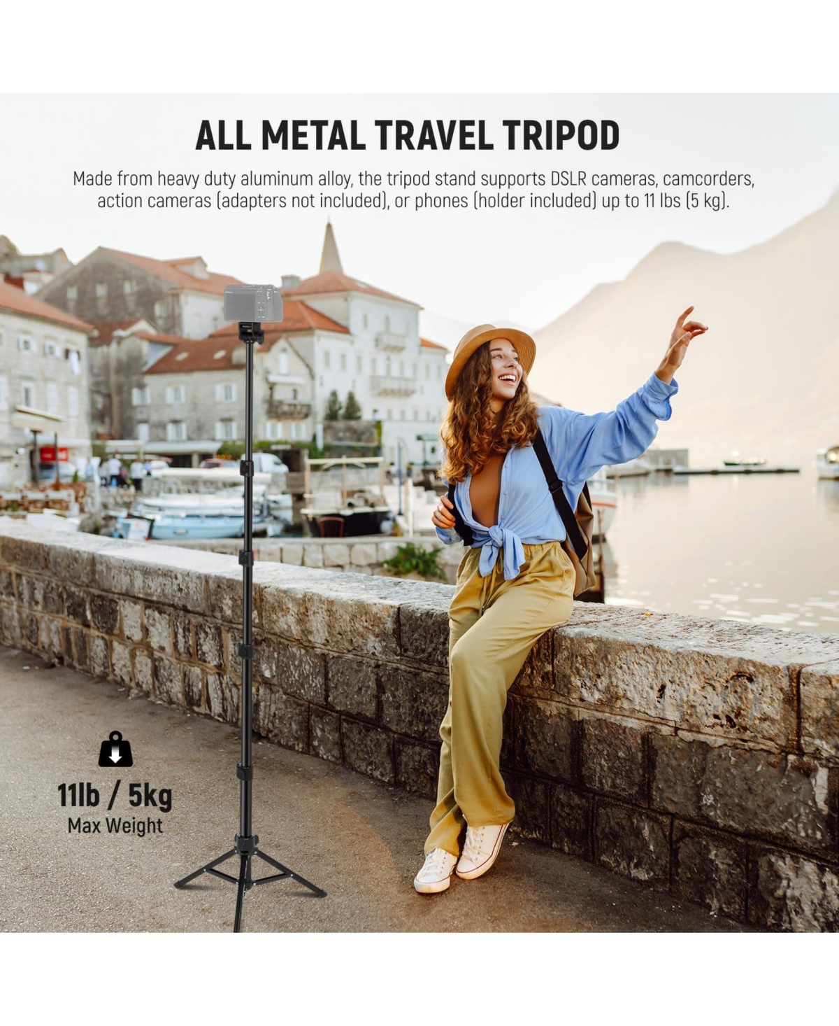 Neewer TS03 Camera Tripod for select iPhone models