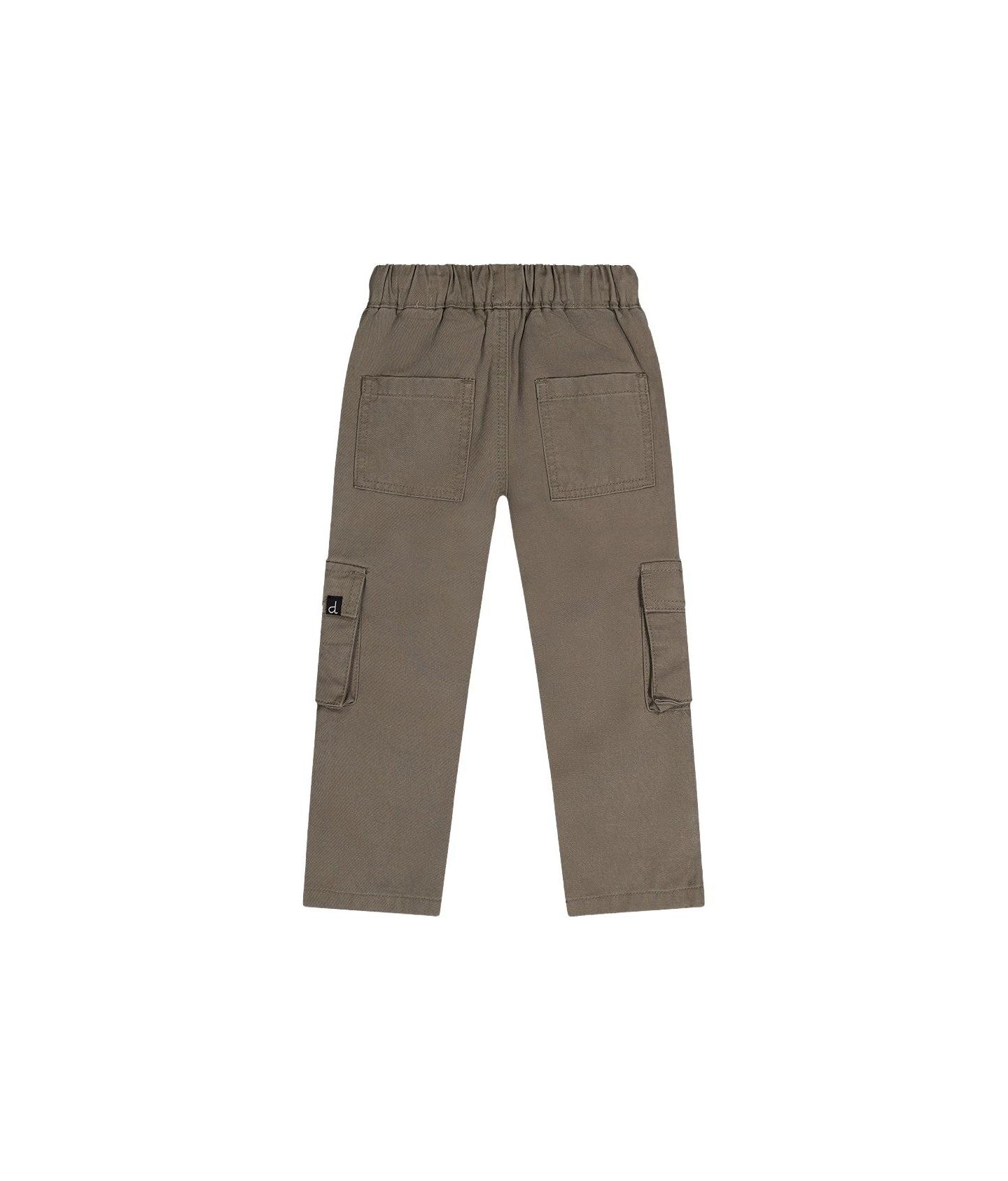 Брюки Deux par Deux Twill with Cargo Pockets для мальчиков-малышей, цвет: Серый — фото 7