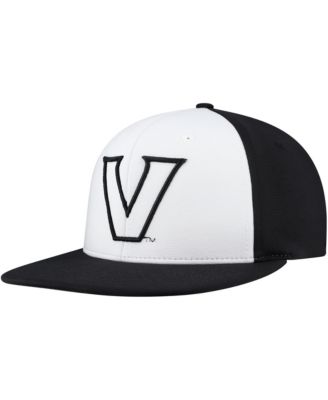 Men's and Women's White Vanderbilt Commodores Logo Flex Hat