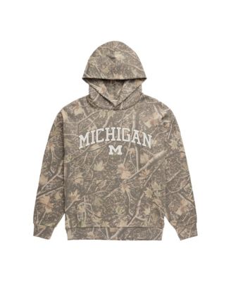Men's Camo Michigan Wolverines Back Bay Fleece Hoodie