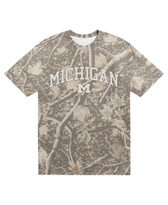 Men's Camo Michigan Wolverines Back Bay Heavyweight T-Shirt