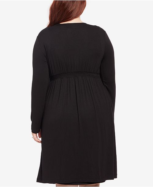 plus size nursing gown and robe set