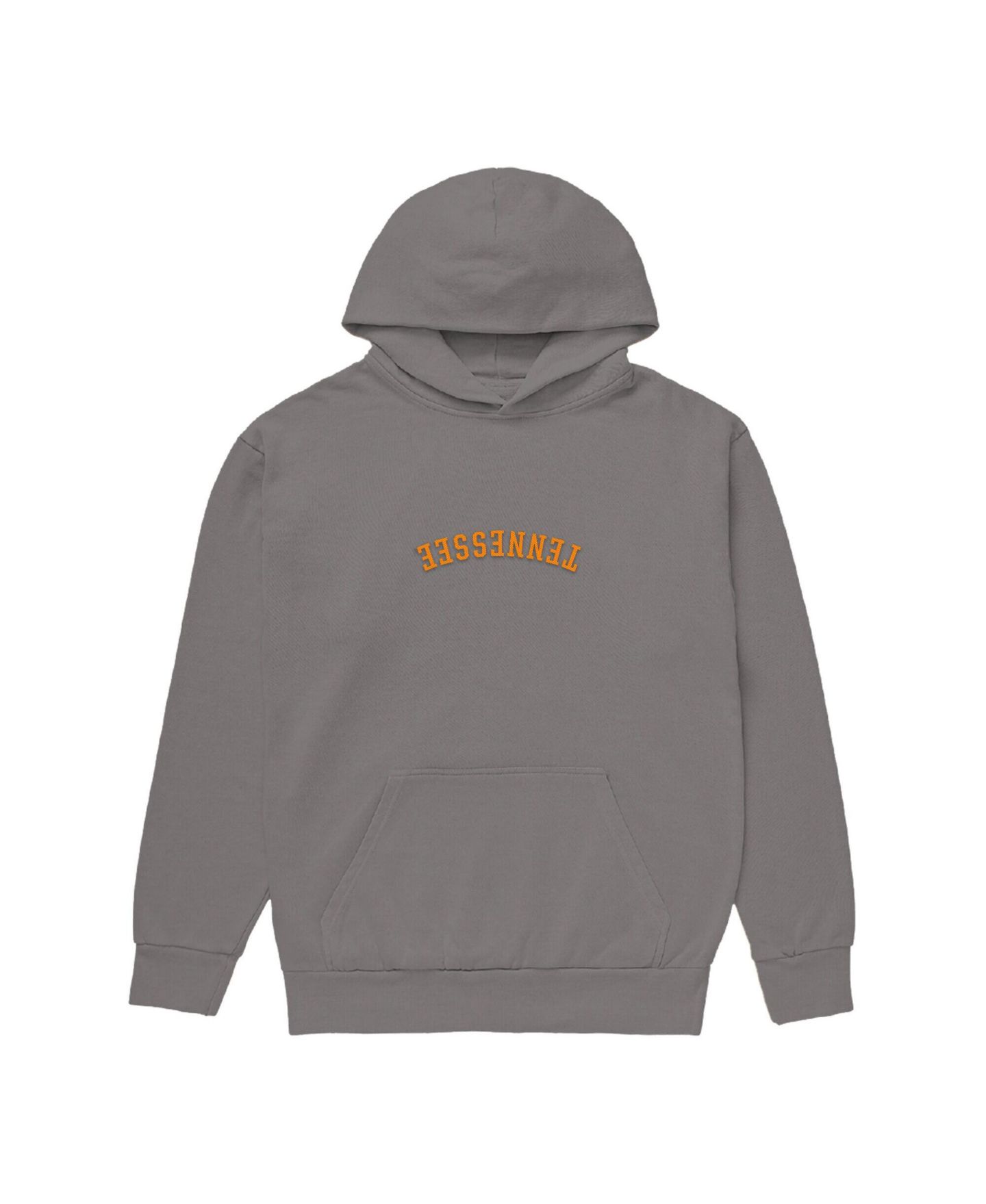 Мужское худи Uscape Apparel Dark Grey Tennessee Volunteers Upside Down Embroidered Vintage Heavyweight — фото 2