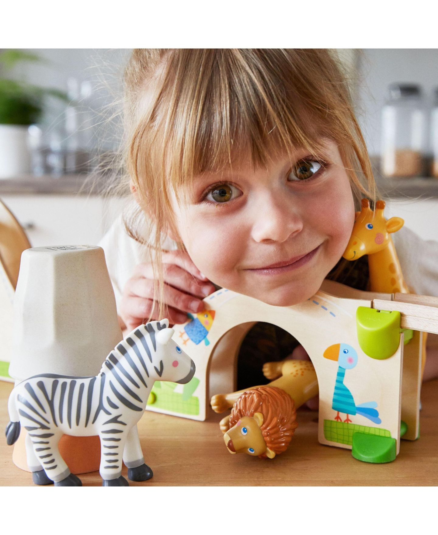 Детская игрушка Haba Little Friends Lion - Chunky Plastic Zoo Animal Toy Figure — фото 8