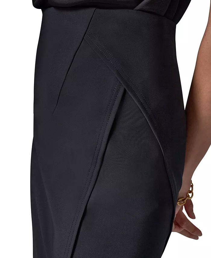 Women's Zip-Slit Pencil Skirt - thumbnail 4
