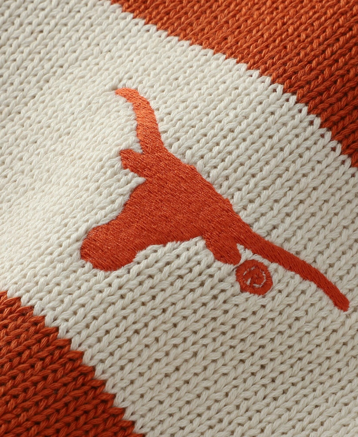 Мужской свитер Uscape Apparel and Cream Texas Longhorns Renew Knit Stadium — фото 4