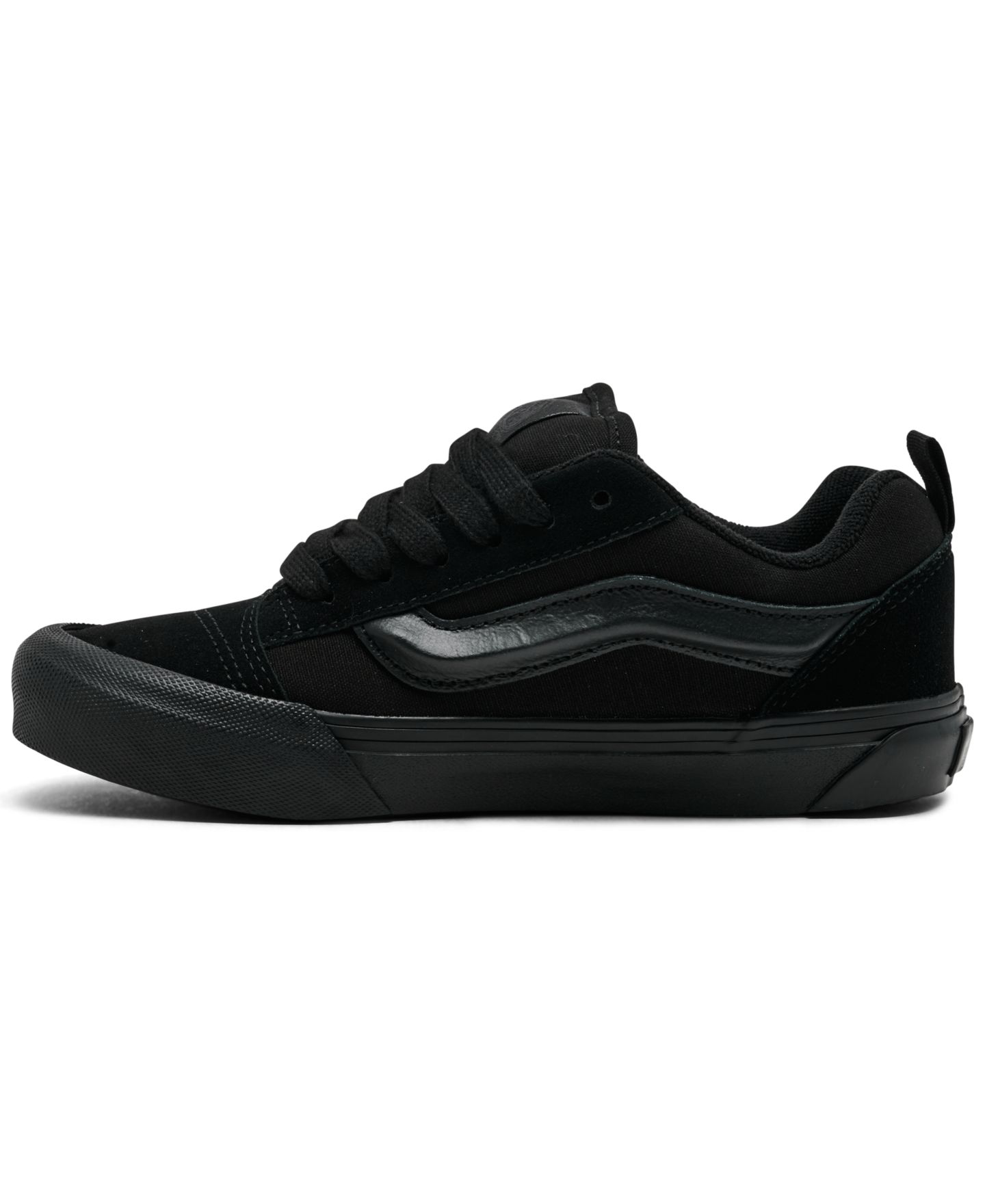 Детские кроссовки Vans Big Kids Knu Skool Lifestyle, цвет: Чёрный — фото 4