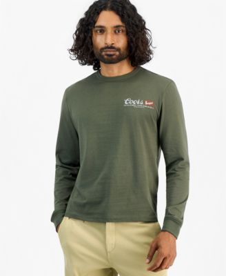 Men's Long-Sleeve Coors Scenic Cotton T-Shirt