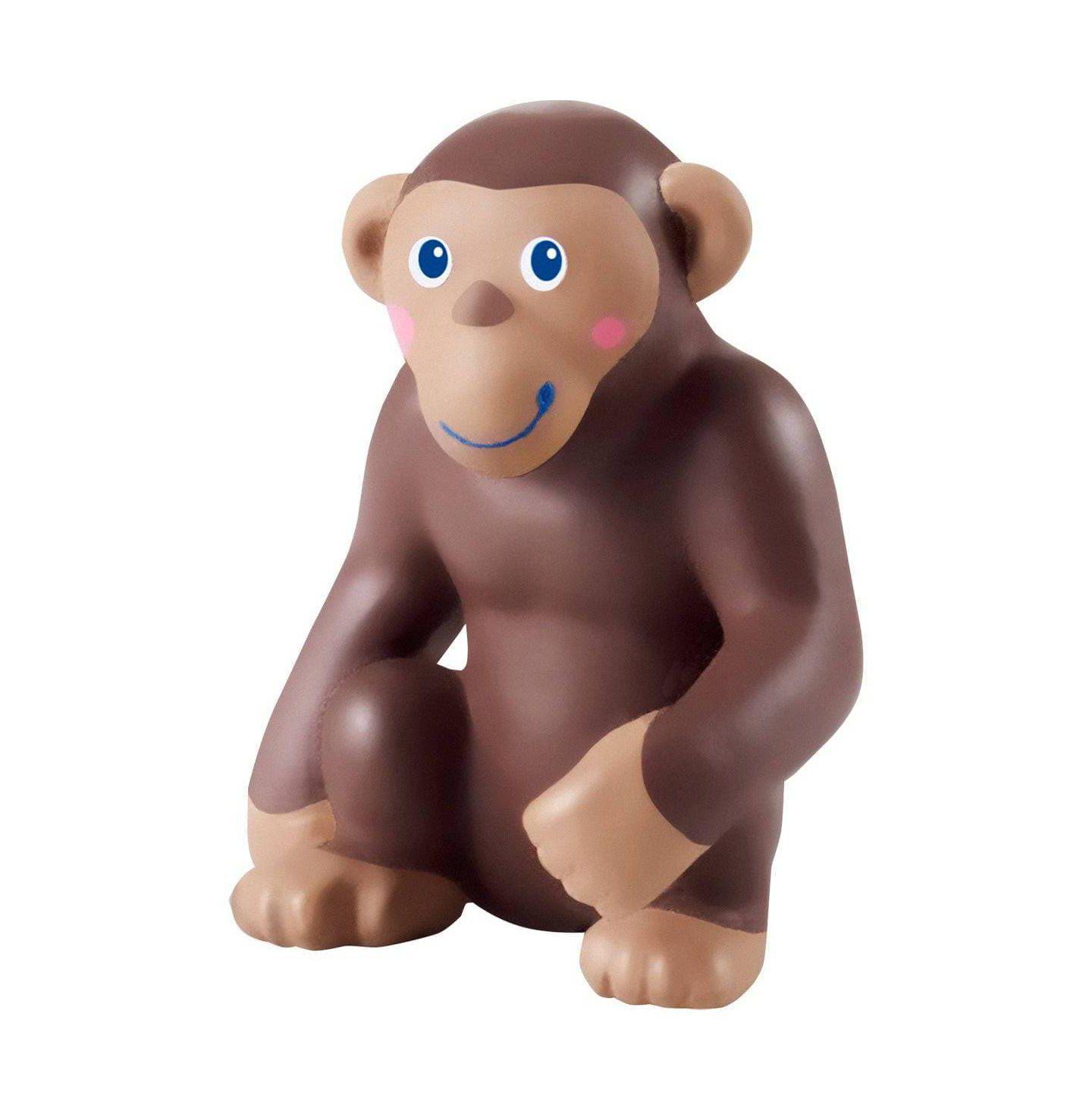 Детские фигурки Haba Little Friends Monkey - Chunky Plastic Zoo Animal Toy Figure (2.5" Tall) — фото 2