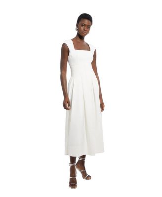 Women's Square Neck Midi Dress