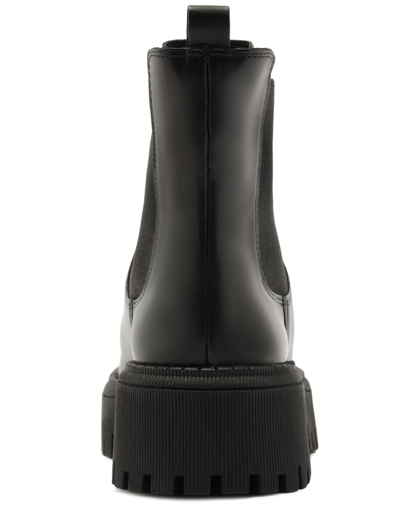 Женские ботинки Arezzo Annie Low Block Lug Sole Booties, цвет: Чёрный — фото 3