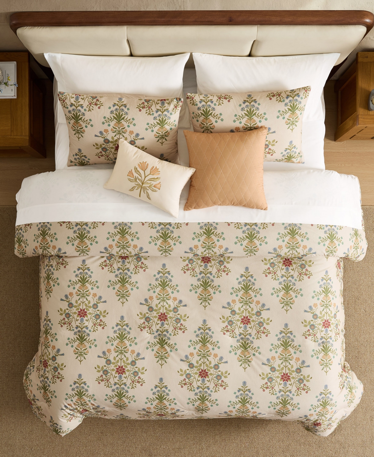 Elin Damask 9-Piece Comforter Set