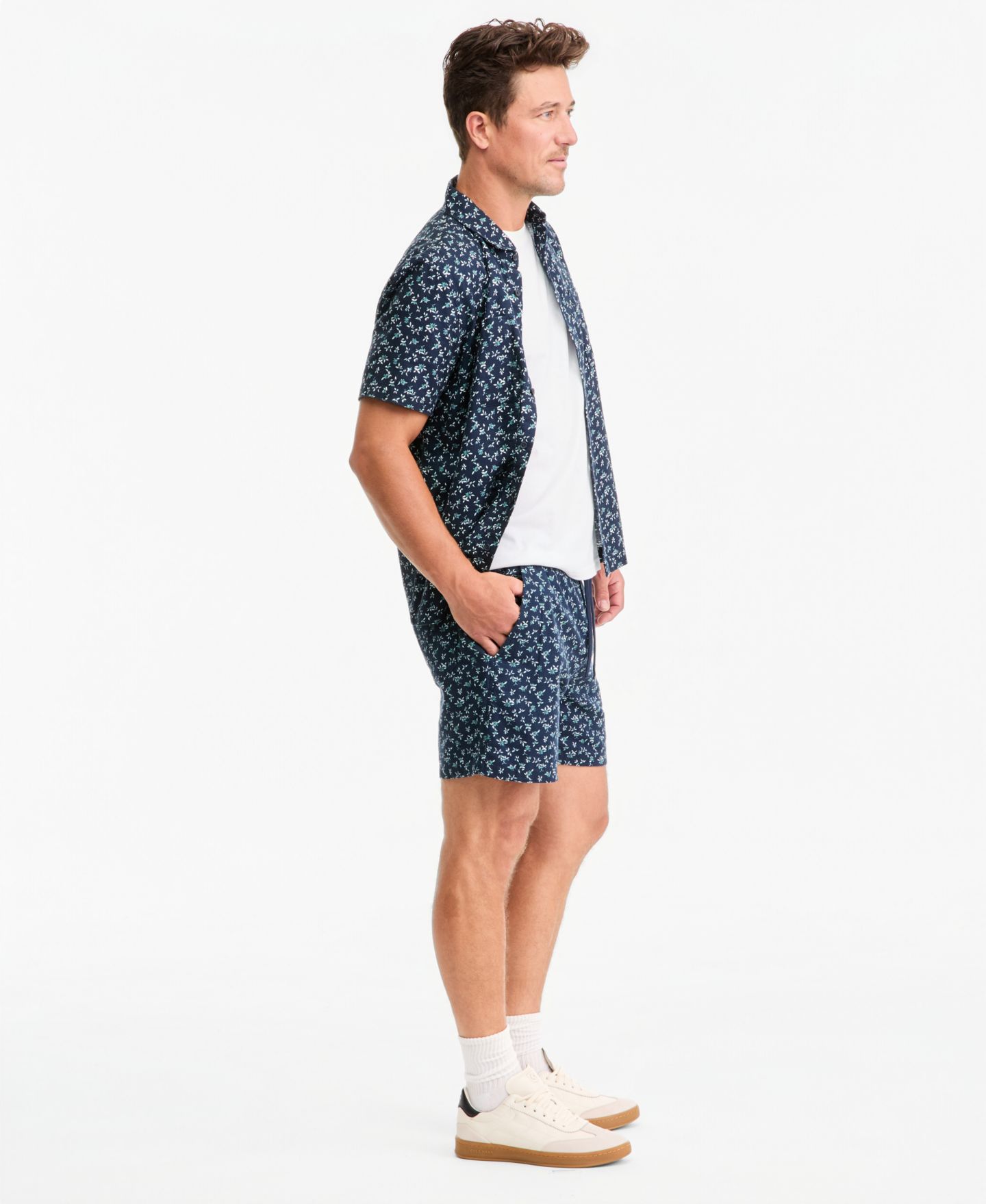 Мужские шорты Sun + Stone Victor 6" Pull-On, цвет: Тёмно-синий — фото 3