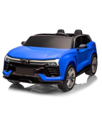24V 2-Seater Licensed Chevrolet SUV Ride-On - Parent Remote Control, Spring Suspension, LED Lights, Wireless, Safety Belt, 3 Speeds
